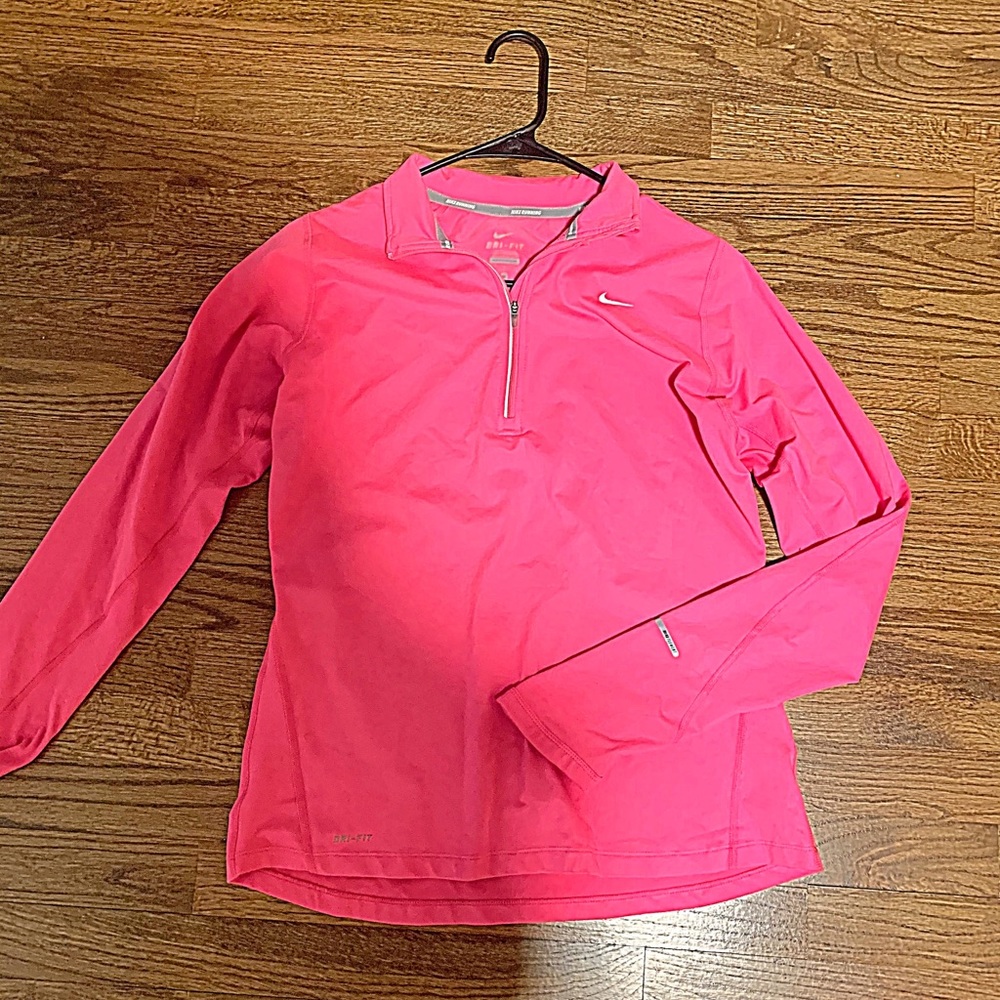 Nike lightweight dry fit long sleeve quarter zip